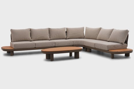 Santika Guss hoek loungeset 5-delig