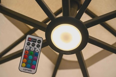 Camello Solva lamp met usb aansluiting