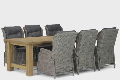 Garden Collections Edingburgh/Fourmile 260 cm dining tuinset 7-delig