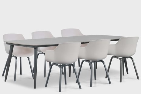 Lifestyle Salina/Vienna 240 cm dining tuinset 7-delig