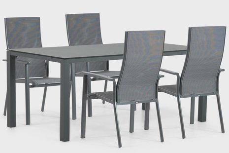 Hartman Sitges/Mateo 180 cm dining tuinset 5-delig