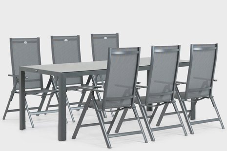 Hartman Aruba/Venustas 210 cm dining tuinset 7-delig