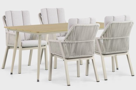 Lifestyle Verona/Matale 180 cm dining tuinset 5-delig