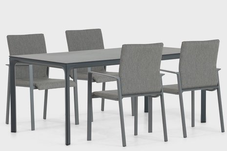 Lifestyle Rome/Cesar 180 cm dining tuinset 5-delig