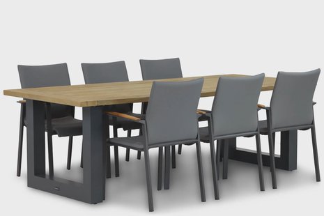 Lifestyle Brandon/Talai 240 cm dining tuinset 7-delig