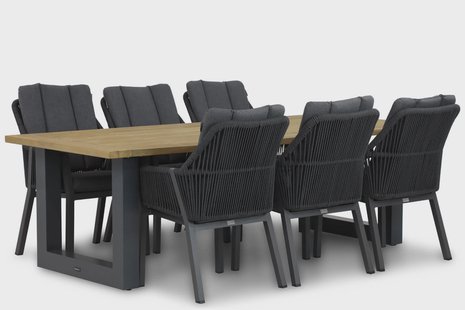 Lifestyle Verona/Talai 240 cm dining tuinset 7-delig