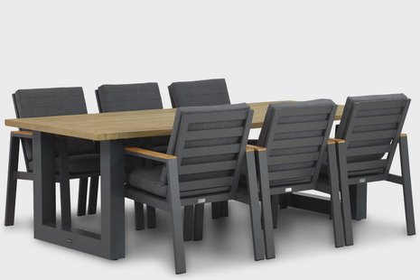 Lifestyle Marietta/Talai 240 cm dining tuinset 7-delig