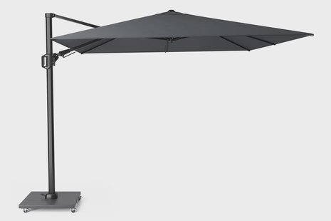 Platinum Challenger zweefparasol T2 3x3m (excl. voet) anthracite