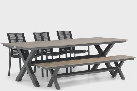 Santika Annisa/Forest 240 cm dining tuinset 5-delig