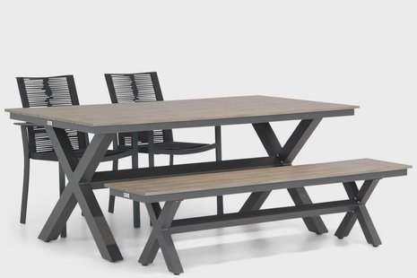 Santika Annisa/Forest 180 cm dining tuinset 4-delig