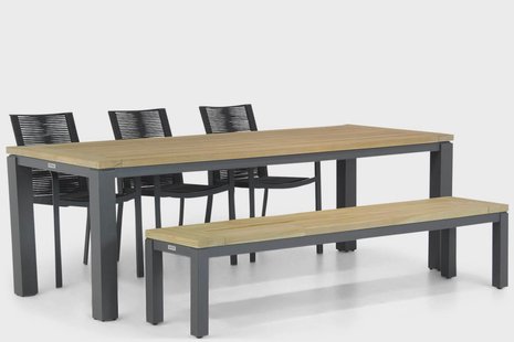 Santika Annisa/Veneto 230 cm dining tuinset 5-delig