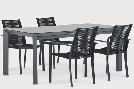 Santika Annisa/Alicante 180/240 cm dining tuinset 5-delig