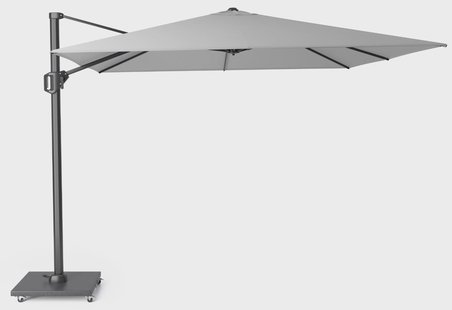 Platinum Challenger zweefparasol 3x3m T1 (excl. voet) light grey