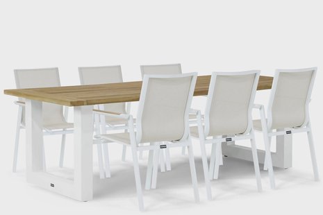 Lifestyle Fiora/Talai 240 cm dining tuinset 7-delig