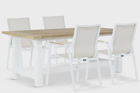 Lifestyle Fiora/Los Angeles 200 cm dining tuinset 5-delig