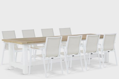 Lifestyle Fiora/Los Angeles 300 cm dining tuinset 9-delig
