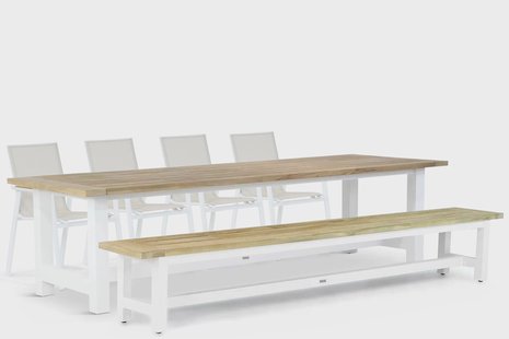 Lifestyle Fiora/Los Angeles 300 cm dining tuinset 6-delig