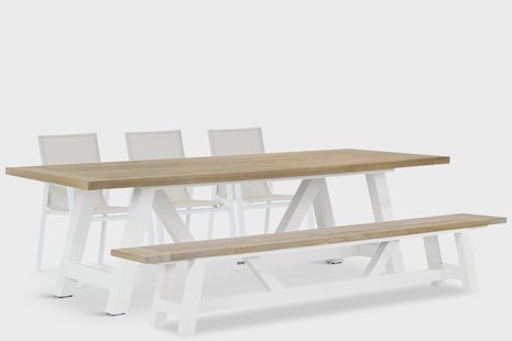 Lifestyle Fiora/Florence 260 cm dining tuinset 5-delig
