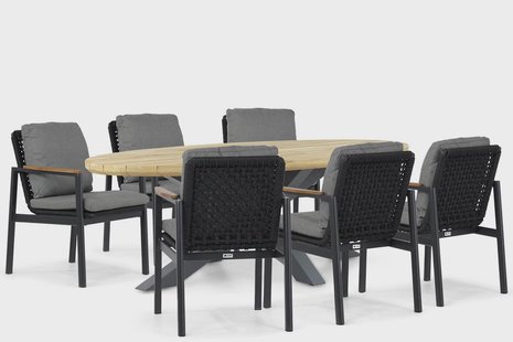 Coco Ralph/Diogo 240 cm dining tuinset 7-delig