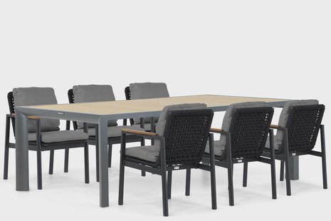 Coco Ralph/Borello 240 cm dining tuinset 7-delig