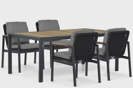 Coco Ralph/Valence 180 cm dining tuinset 5-delig