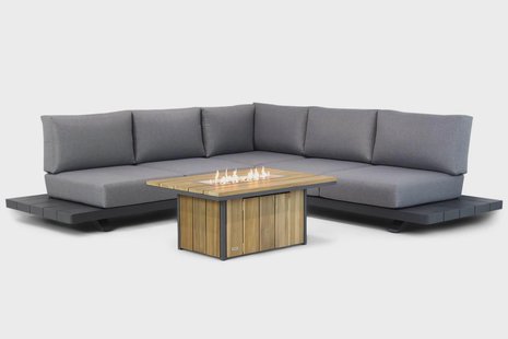 Santika Attico/Seaside 120 cm hoek loungeset 4-delig