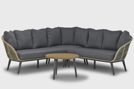 Coco Leonardo/Montana 70 cm hoek loungeset naturel 4-delig