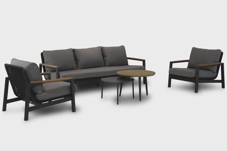 Coco Ralph/Montana 70 cm/Pacific 60 cm stoel-bank loungeset 5-delig