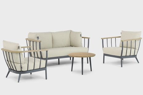 Apple Bee Condor/Montana 70 cm stoel-bank loungeset 4-delig