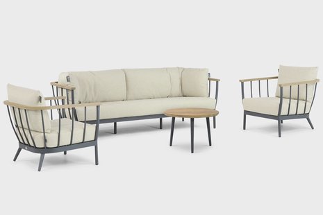 Apple Bee Condor/Montana 70 cm stoel-bank loungeset 4-delig