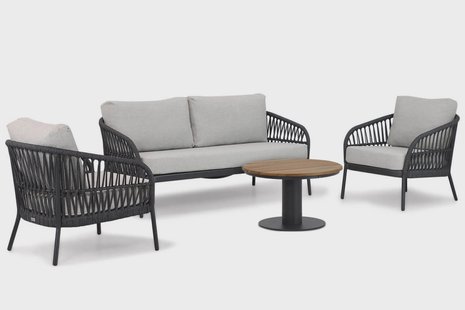 Coco Puerto/Salerno 80 cm stoel-bank loungeset 4-delig