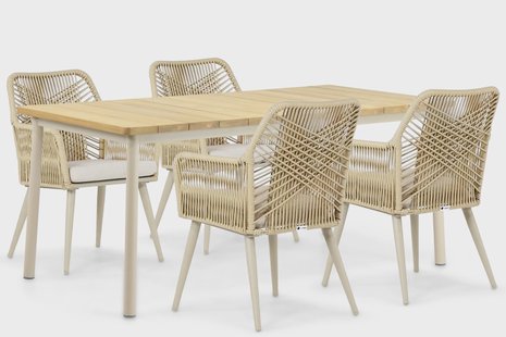 Coco Vedra/Milou 180 cm dining tuinset 5-delig