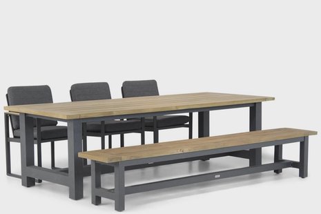 Santika Zaga/San Francisco 260 cm dining tuinset 5-delig