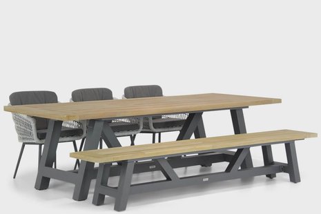Lifestyle Western/Trente 260 cm dining tuinset 5-delig