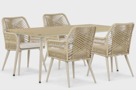 Coco Vedra/Matale 180 cm dining tuinset 5-delig