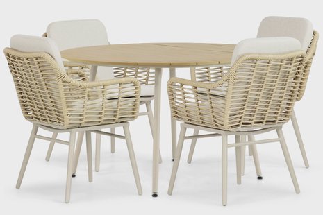 Coco Antoni/Matale 125 cm dining tuinset 5-delig