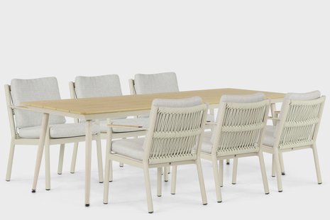 Coco Sevilla/Matale 240 cm dining tuinset 7-delig