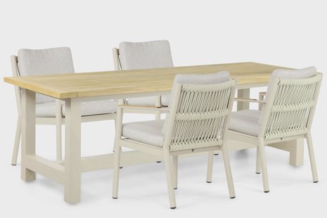 Coco Sevilla/San Francisco 200 cm dining tuinset 5-delig