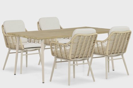 Coco Antoni/Montana 180 cm dining tuinset 5-delig