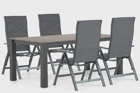 Hartman Sitges/Valley 180 cm dining tuinset 5-delig