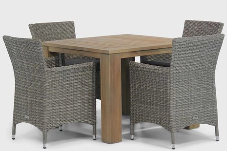 Garden Collections Dublin/Brighton 100 cm dining tuinset 5-delig