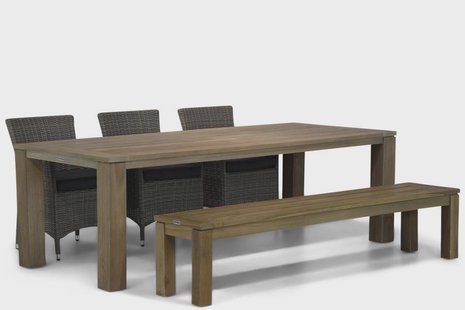Garden Collections Dublin/Brighton 240 cm dining tuinset 5-delig