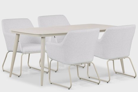 Lifestyle Lugo/Vienna 180 cm dining tuinset 5-delig