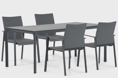 Lifestyle Rome/Cesar 180 cm dining tuinset 5-delig