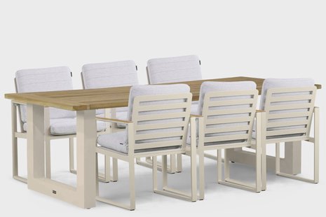 Lifestyle Faro/Talai 240 cm dining tuinset 7-delig