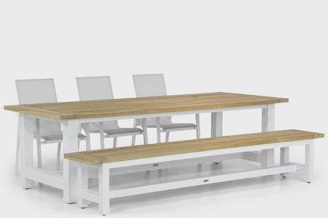 Lifestyle Ultimate/Los Angeles 260 cm dining tuinset 5-delig