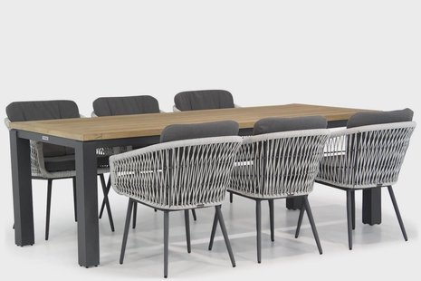Lifestyle Western/Veneto 230 cm dining tuinset 7-delig
