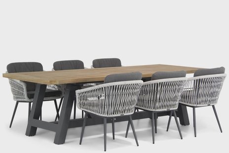 Lifestyle Western/Trente 260 cm dining tuinset 7-delig