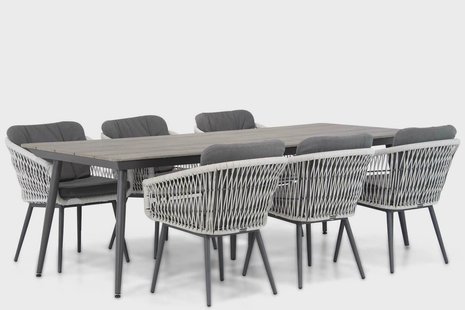 Lifestyle Western/Matale 240 cm dining tuinset 7-delig