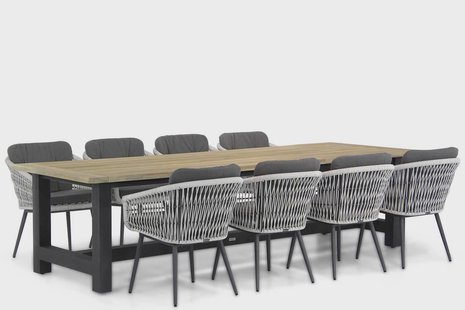 Lifestyle Western/San Francisco 300 cm dining tuinset 9-delig